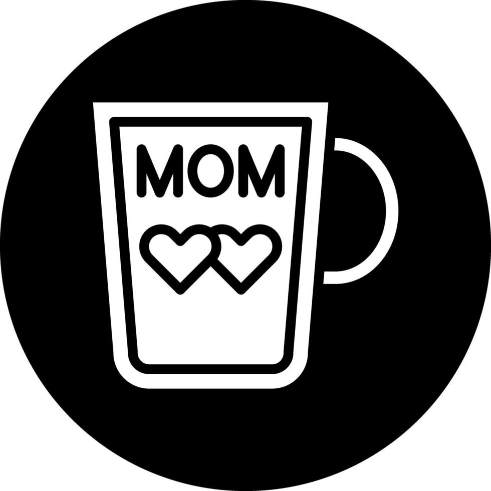 MOM Mug Vector Icon Design