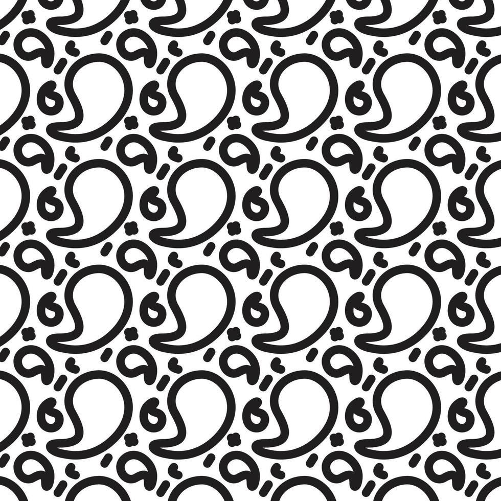 black and white color abstract pattern design shape background image 04 vector