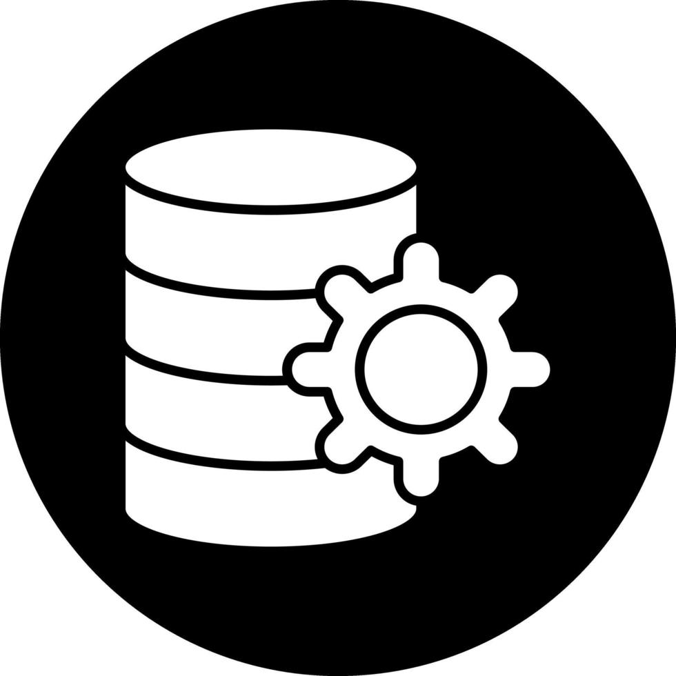 diseño de icono de vector de gestión de datos