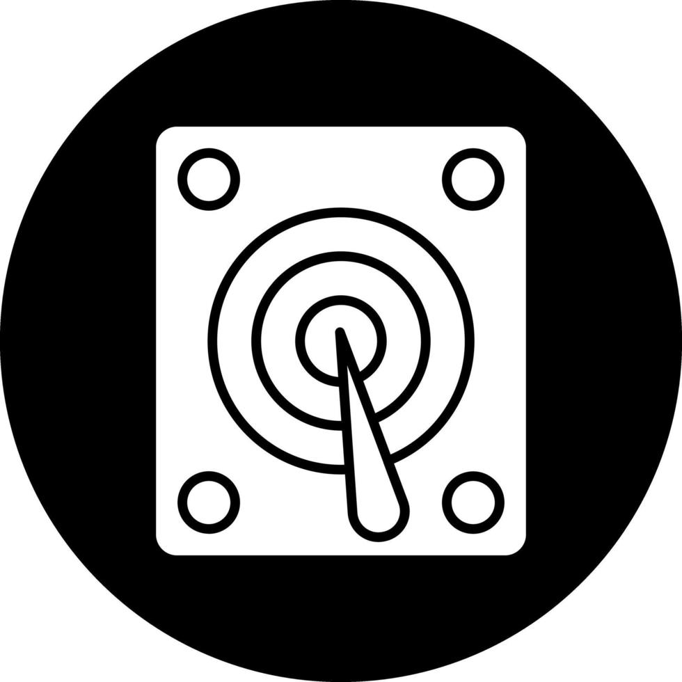 Hard Disk Vector Icon Design