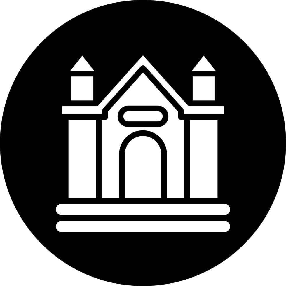 Bouncy Castle Vector Icon Design