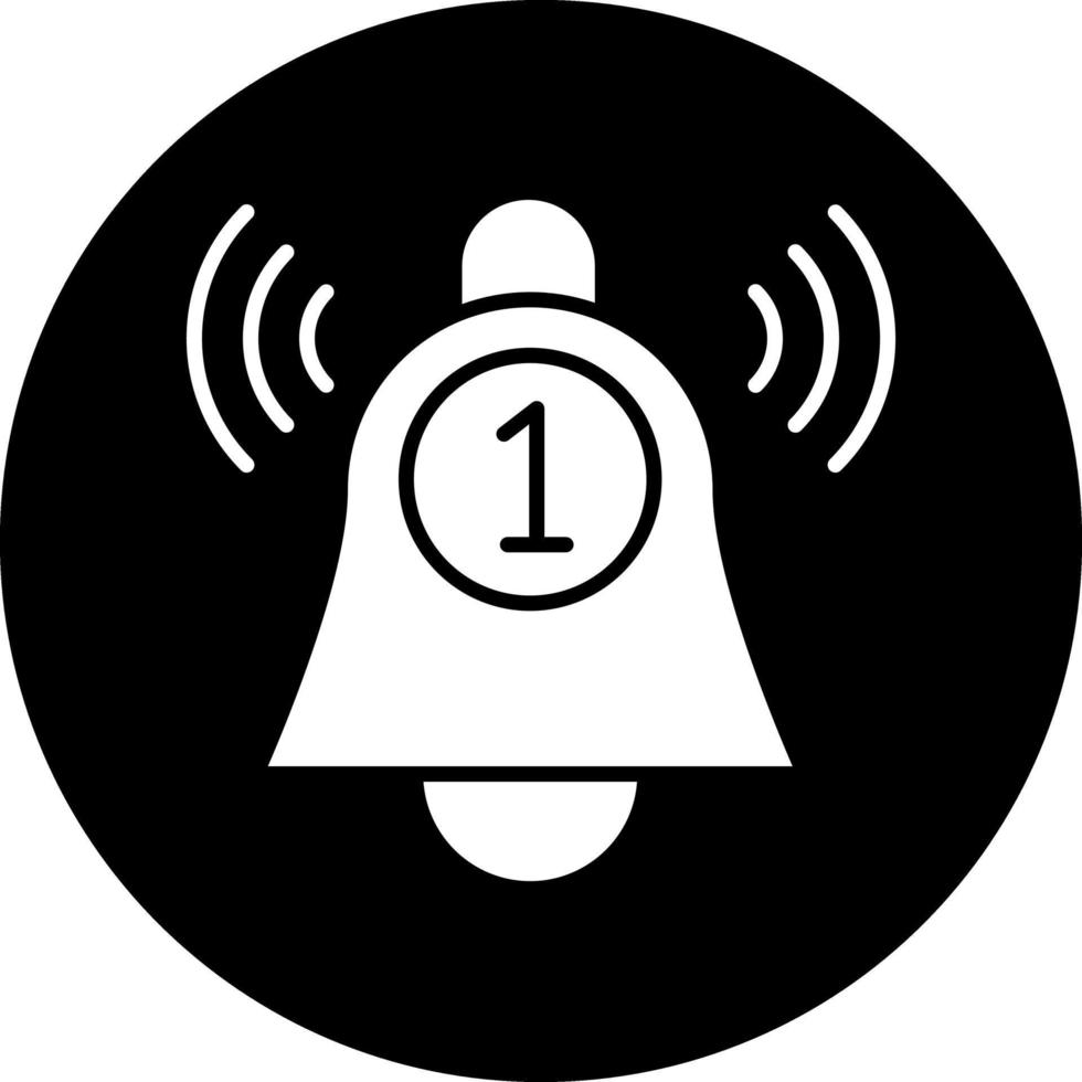 diseño de icono de vector de notificación