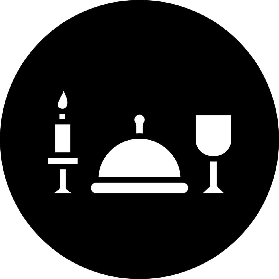 Dinner Vector Icon Design