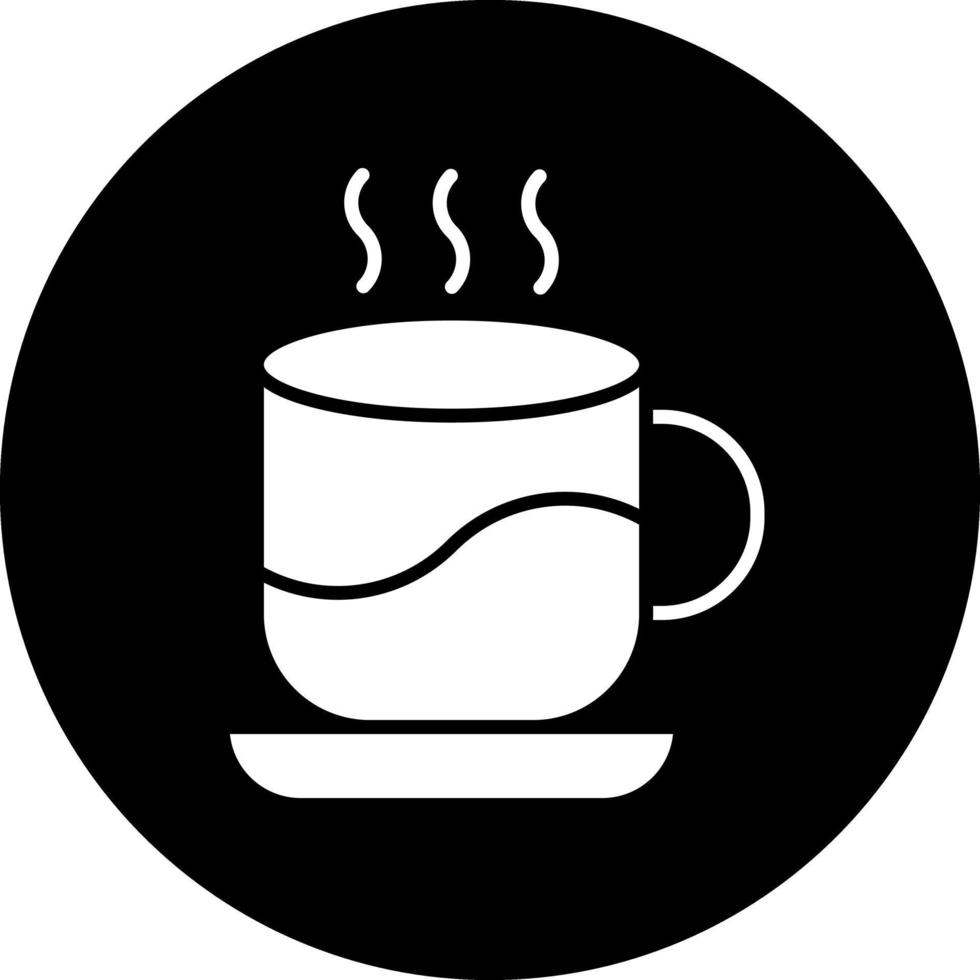 caliente té vector icono diseño