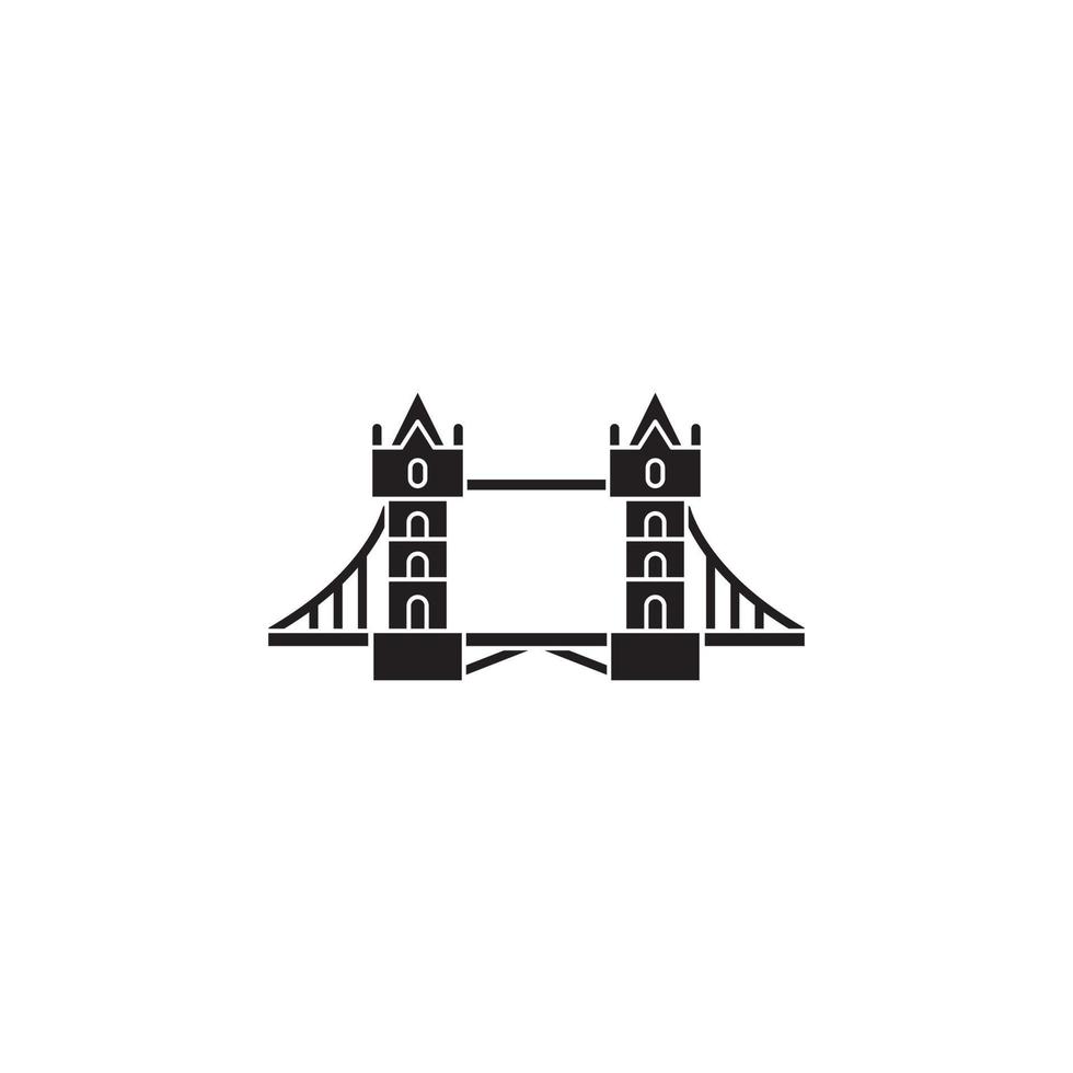 london bridge landmark  vector for Icon Website, UI Essential, Symbol, Presentation