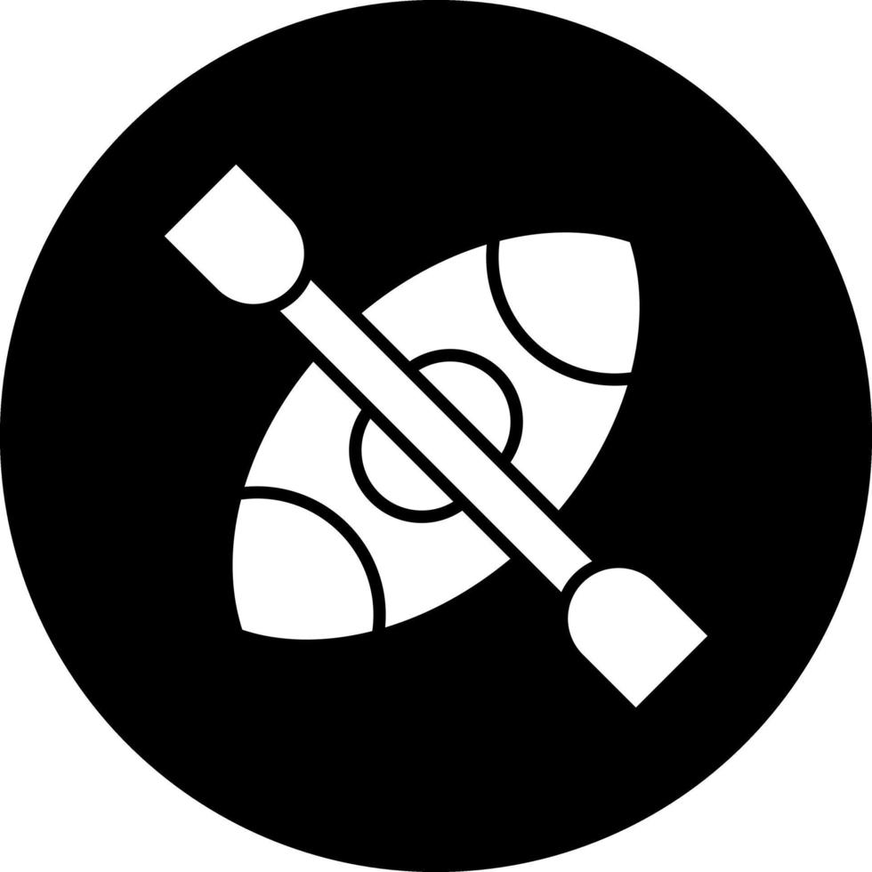 Kayak Vector Icon Design