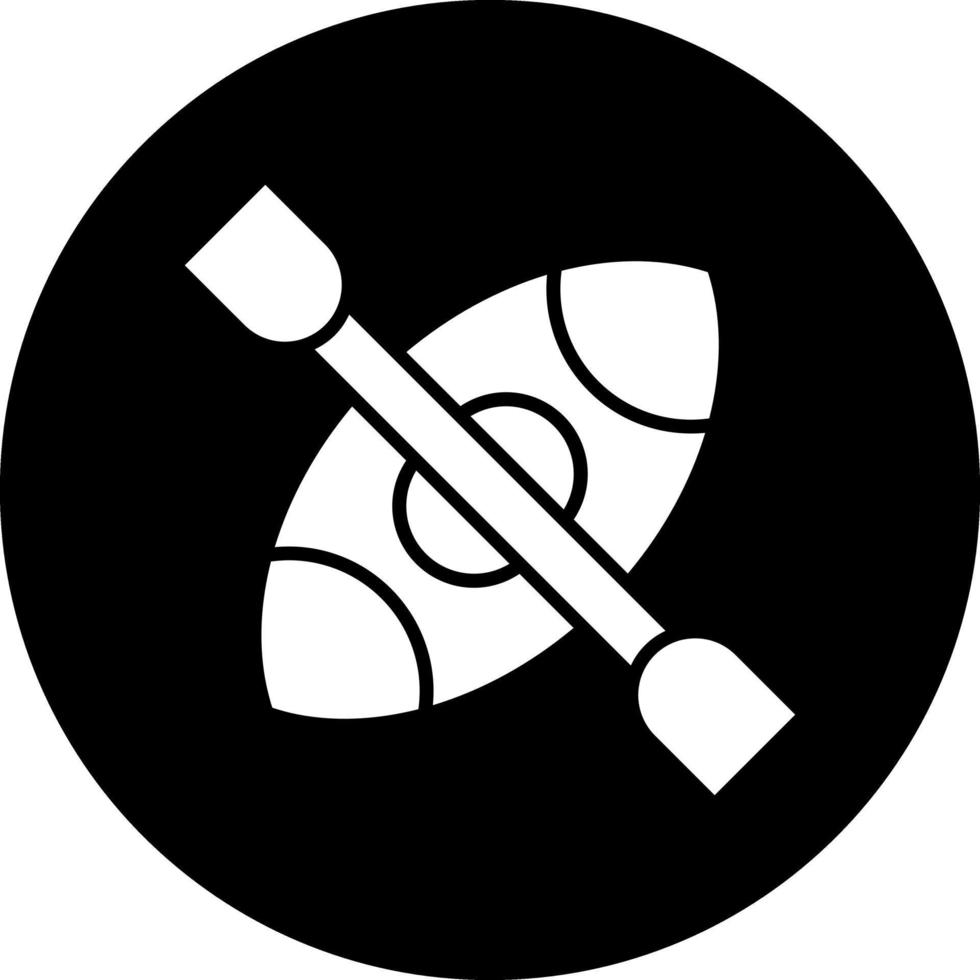 Kayak Vector Icon Design