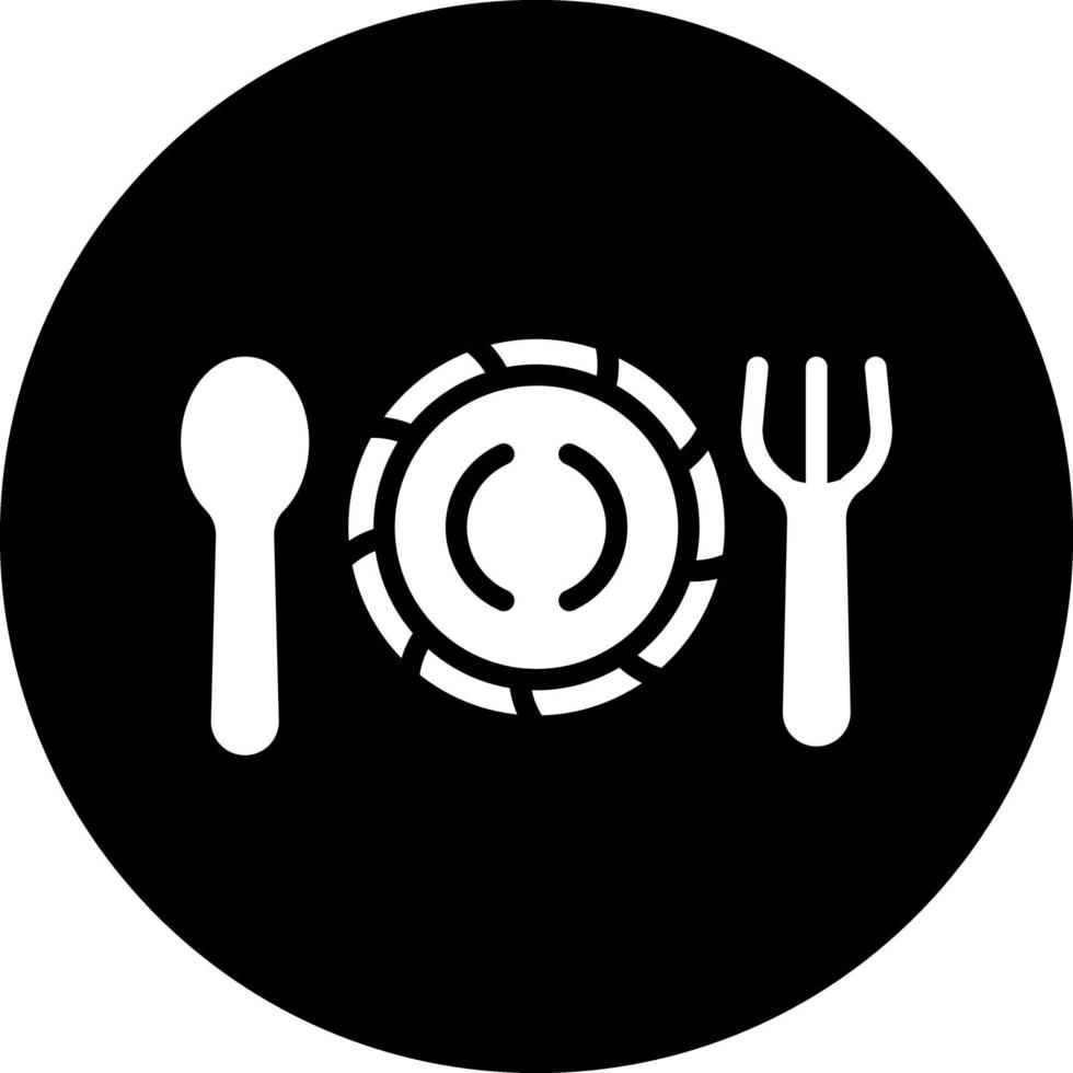 Plate Vector Icon Design