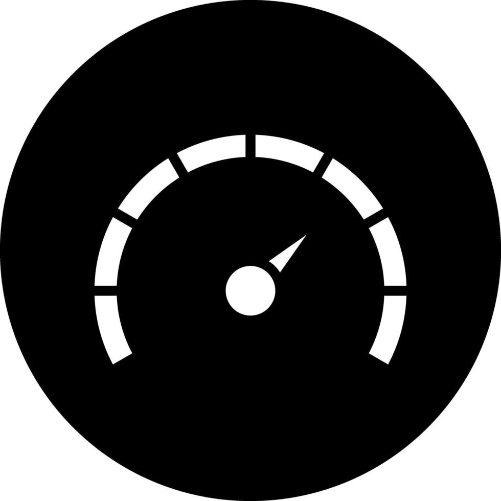 Tachometer Vector Icon Design