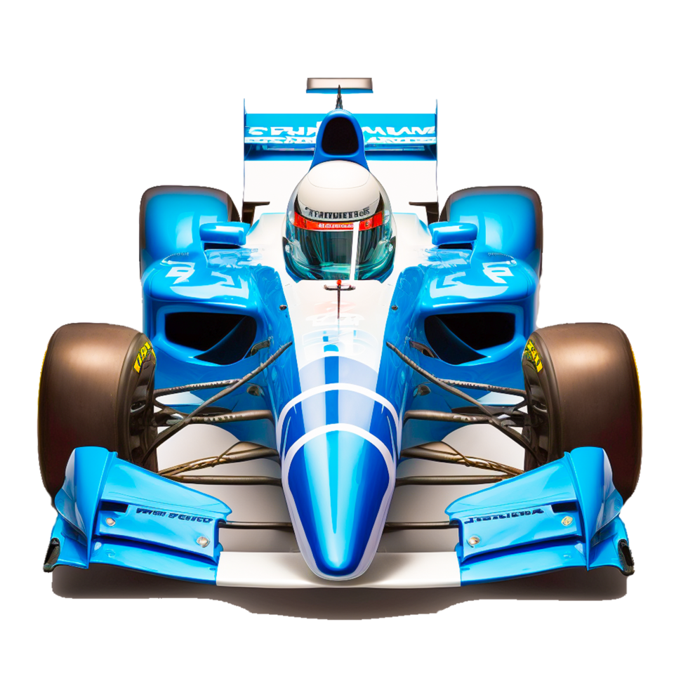 Blau Rennen Auto Illustration png