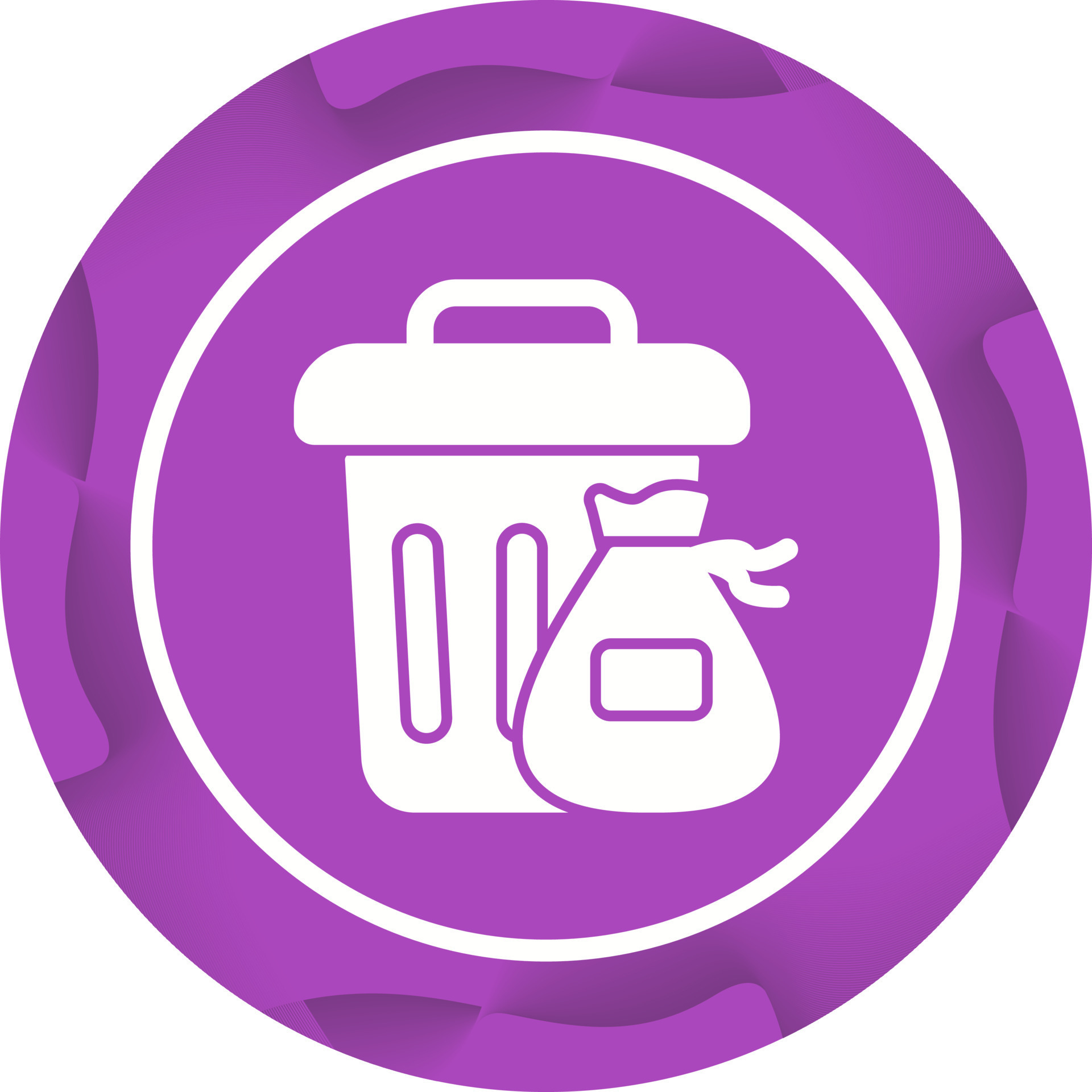 Trash Vector Icon 22983548 Vector Art at Vecteezy