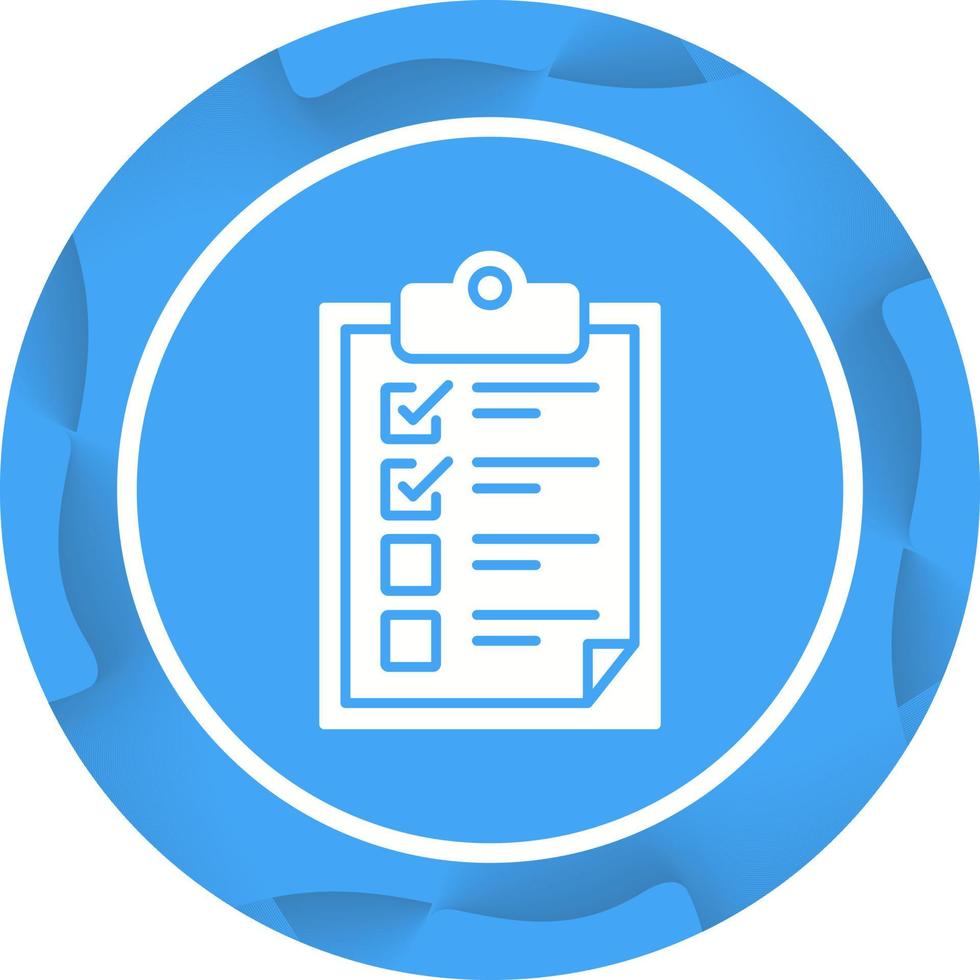 Checklist Vector Icon