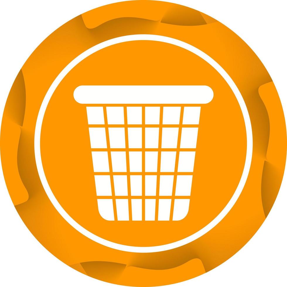 Trash Bin Vector Icon 22983614 Vector Art at Vecteezy