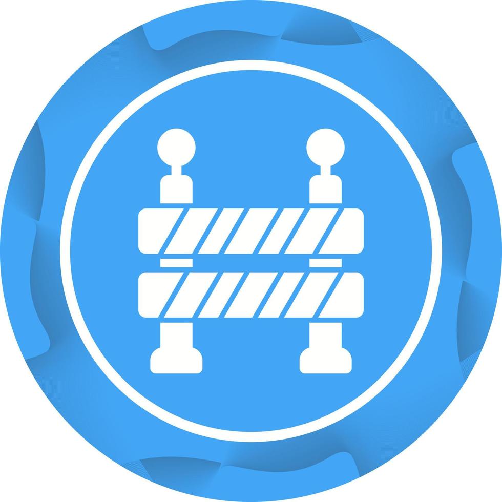 Barrier Vector Icon