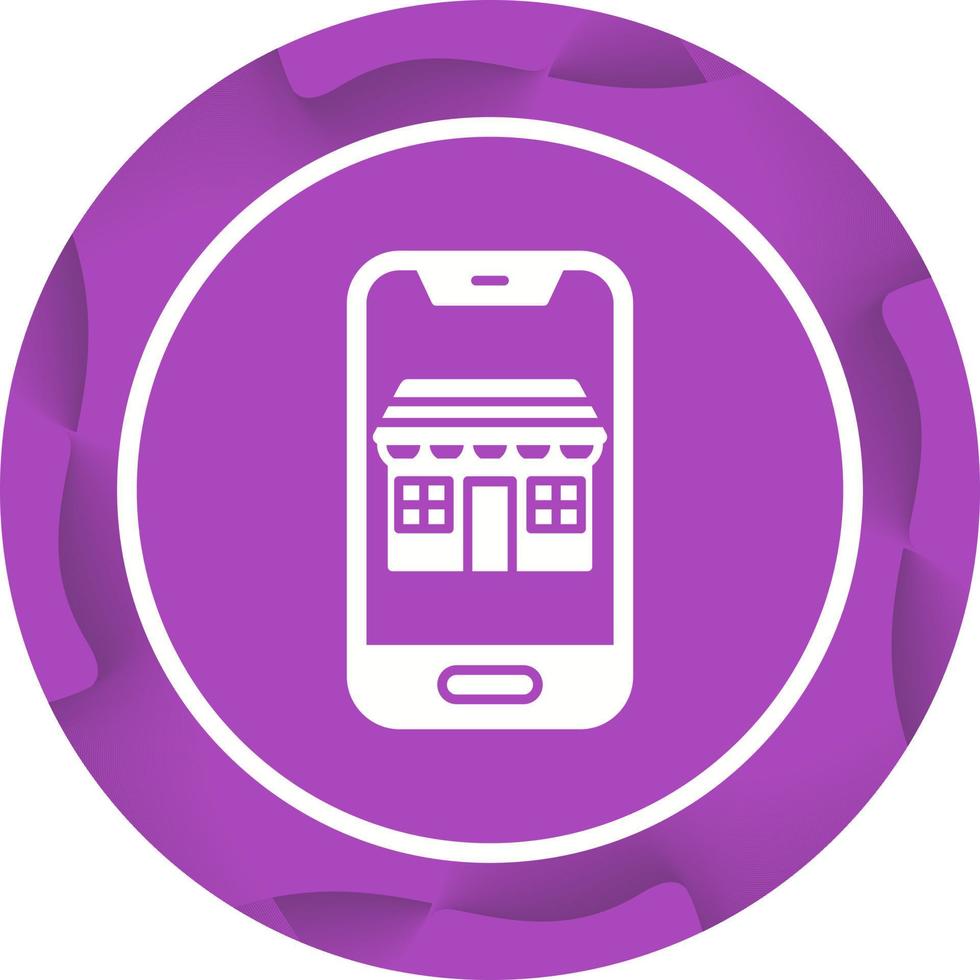 Mobile Store Vector Icon