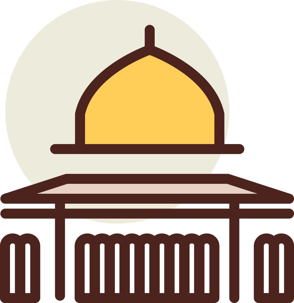 palestine monument Illustration Vector