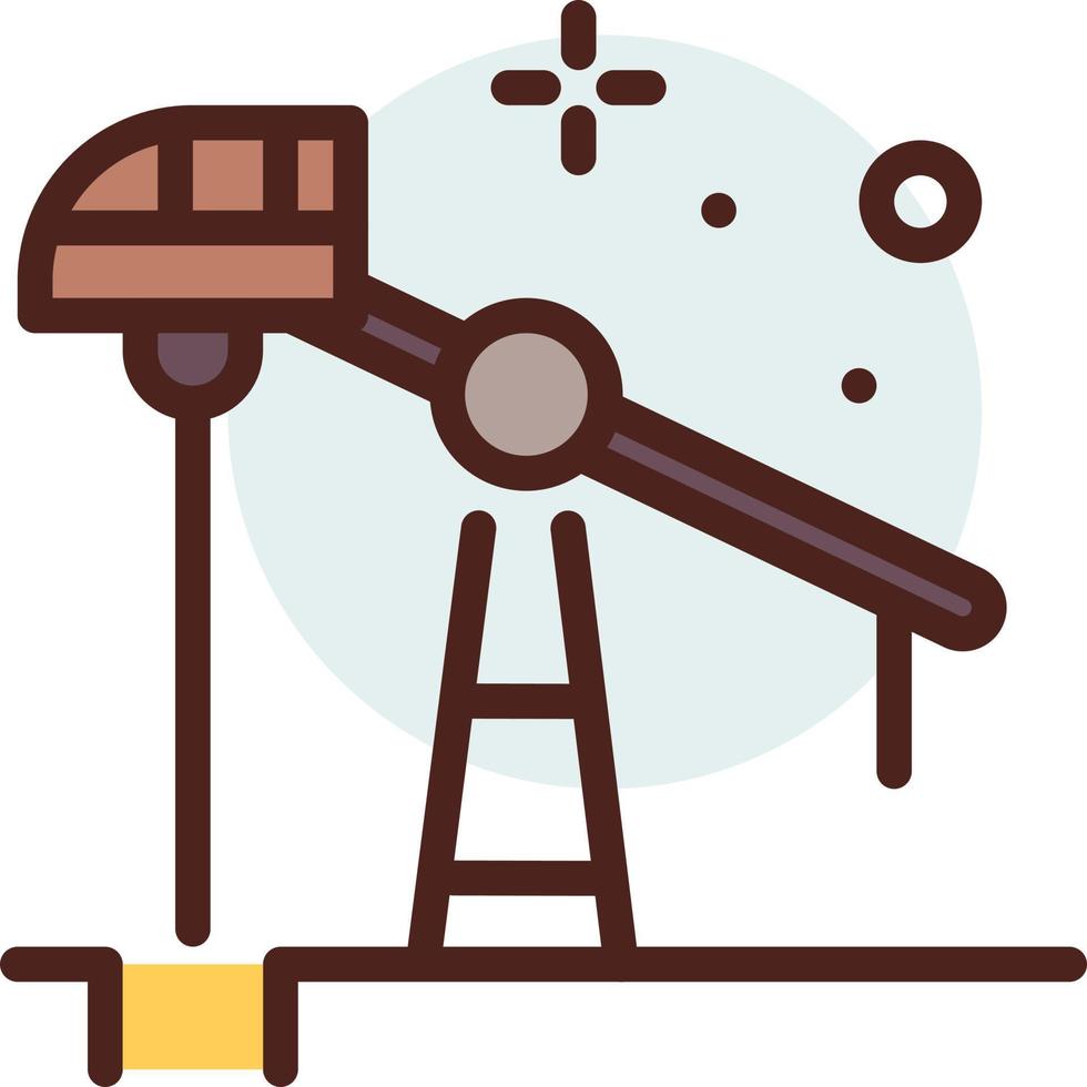 oil exploratation Illustration Vector