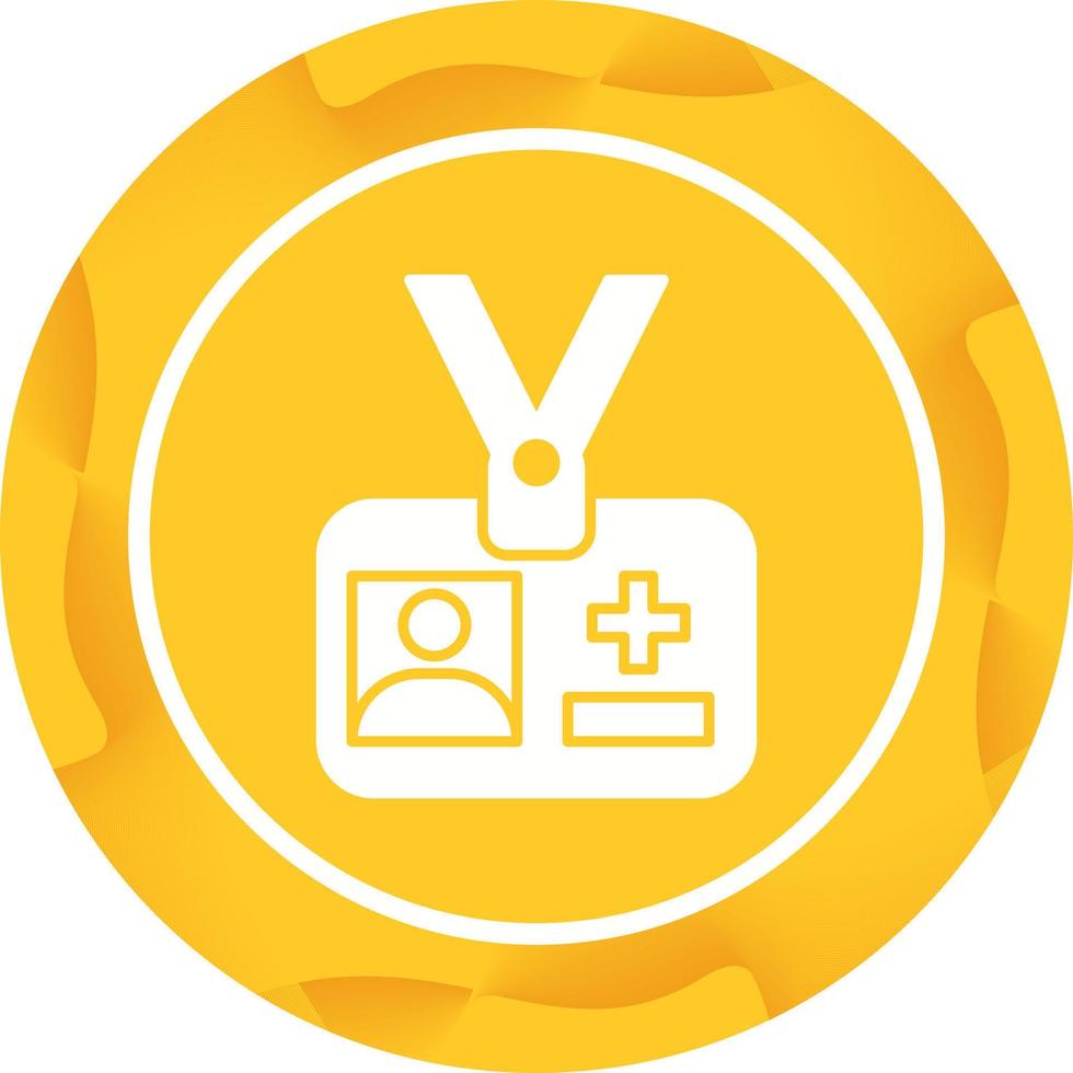 Medical Id Vector Icon
