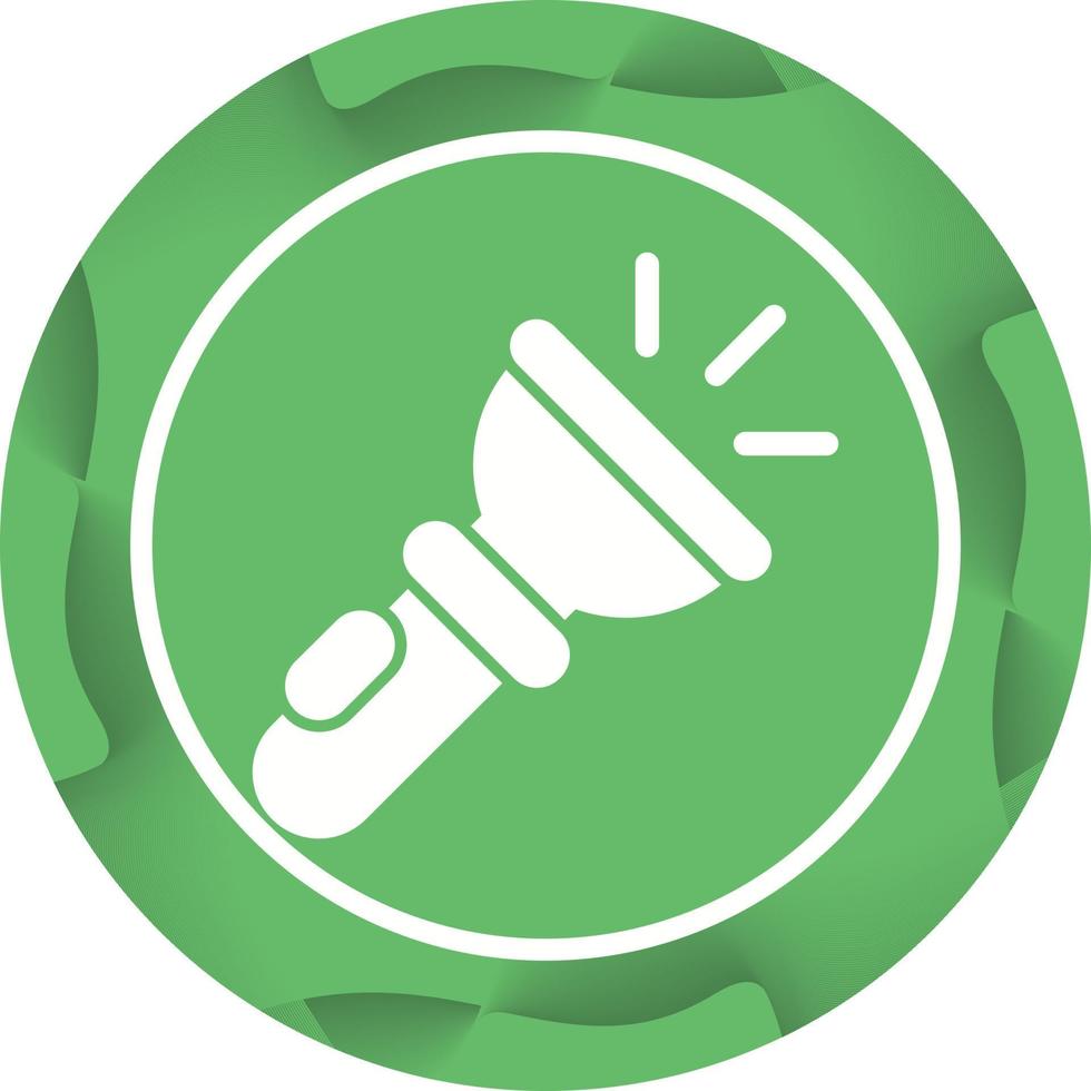 Flashlight Vector Icon
