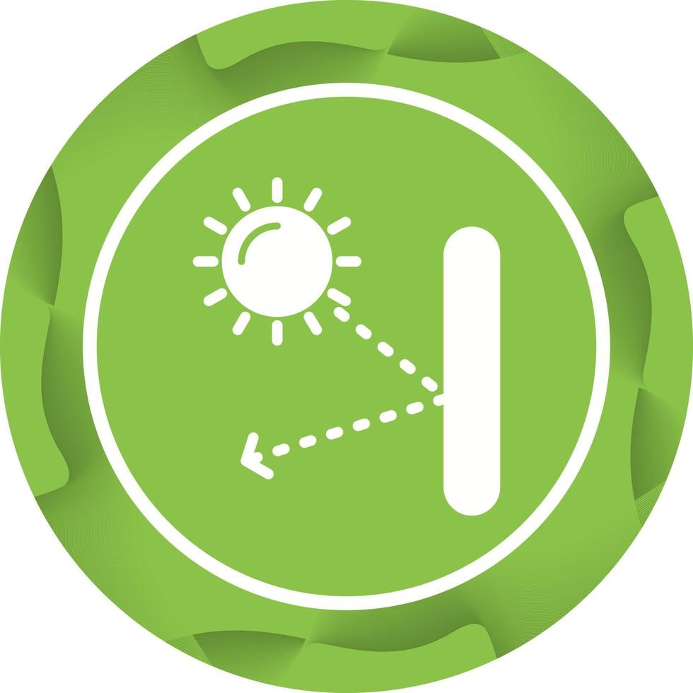 Specular Reflection Vector Icon