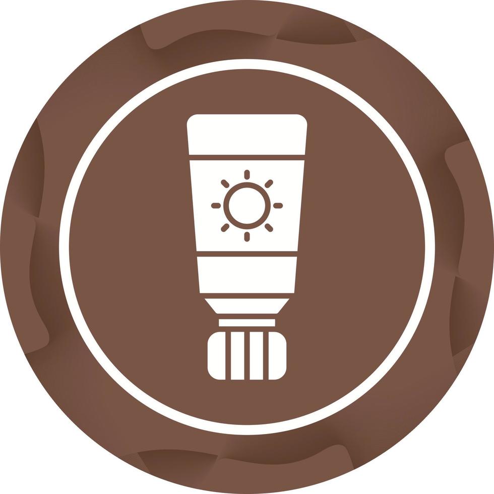 Sunscreen Vector Icon