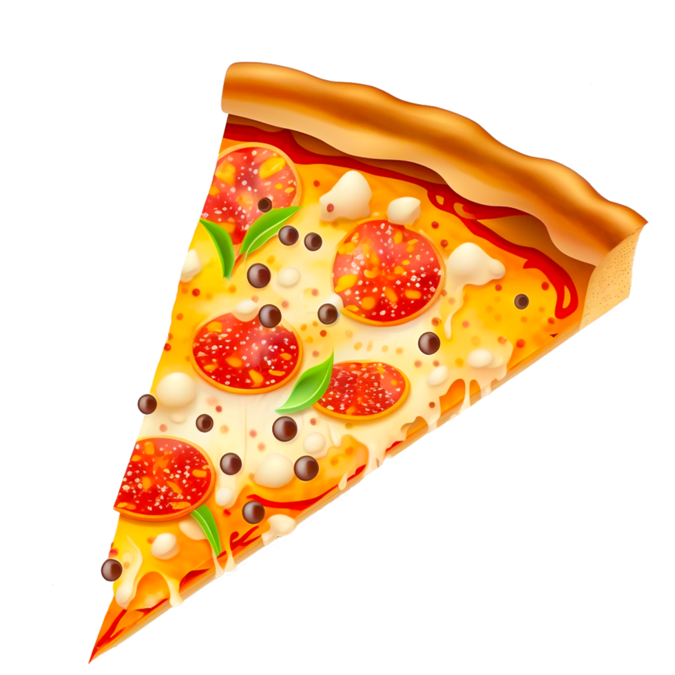 Pizza rebanada gratis ilustración png