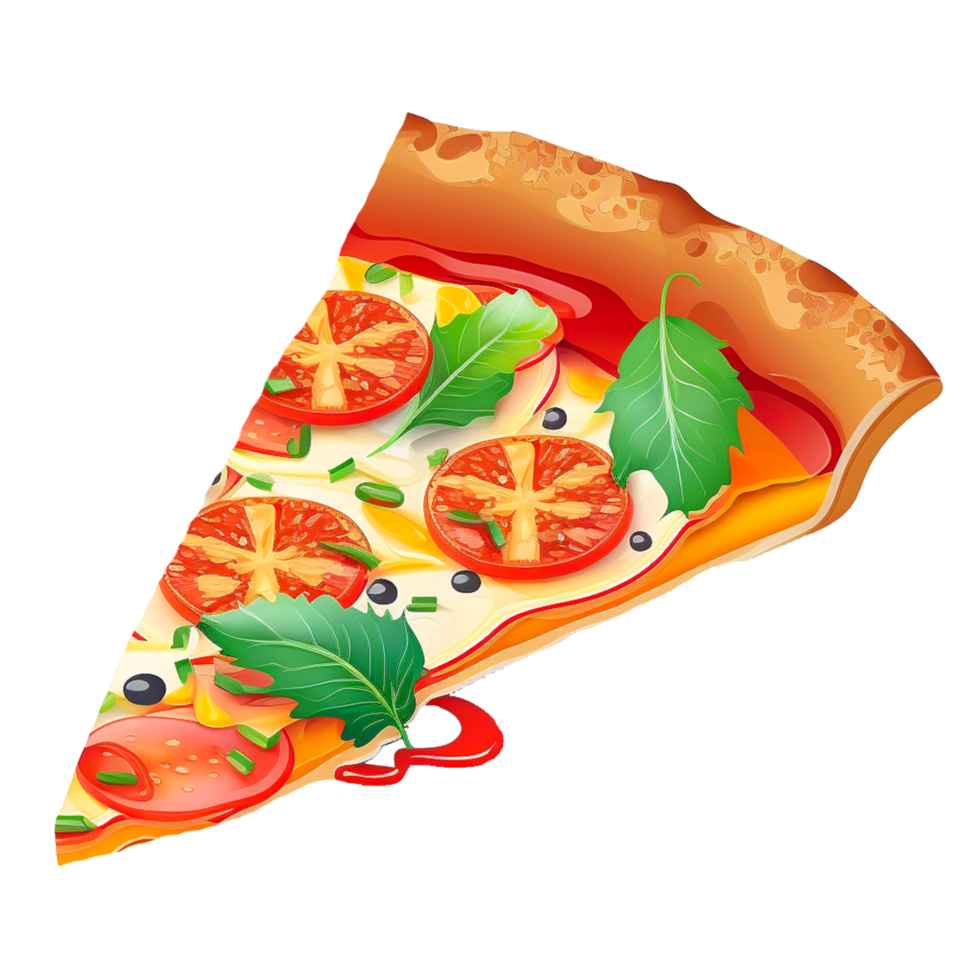 pizza fatia livre ilustração ícone png