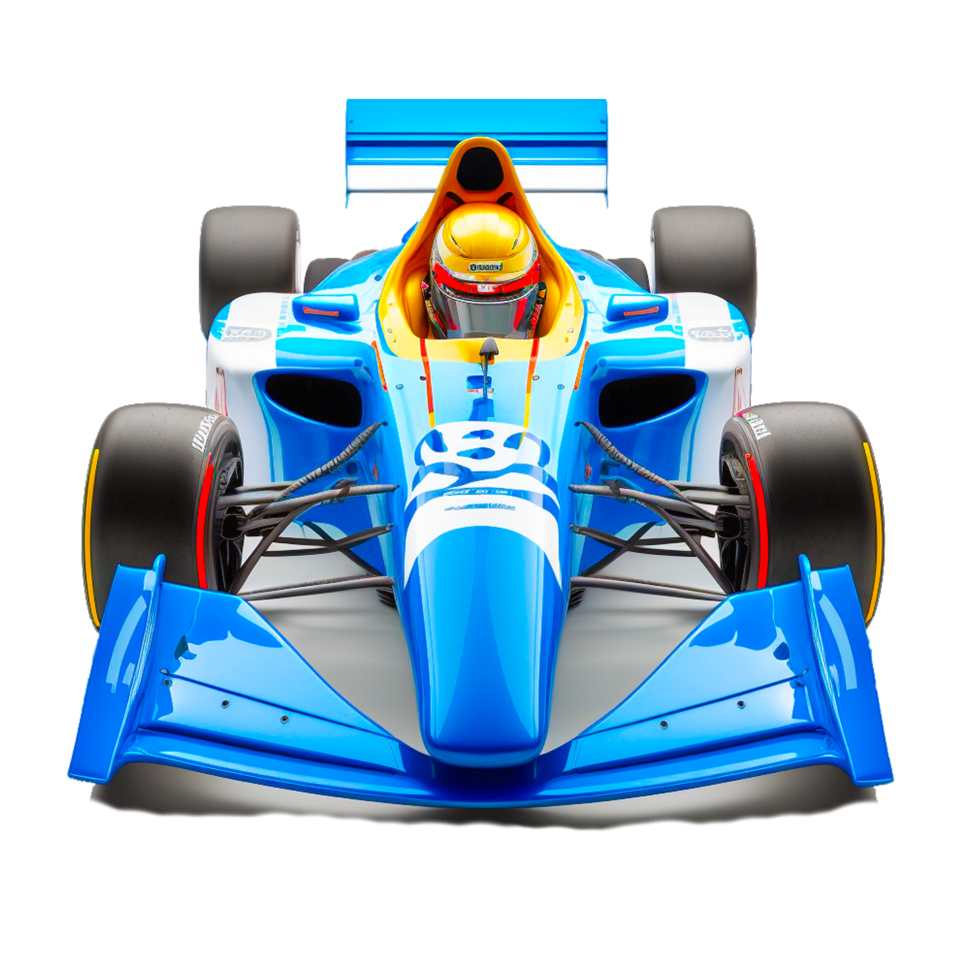 blue racing car free illustration png