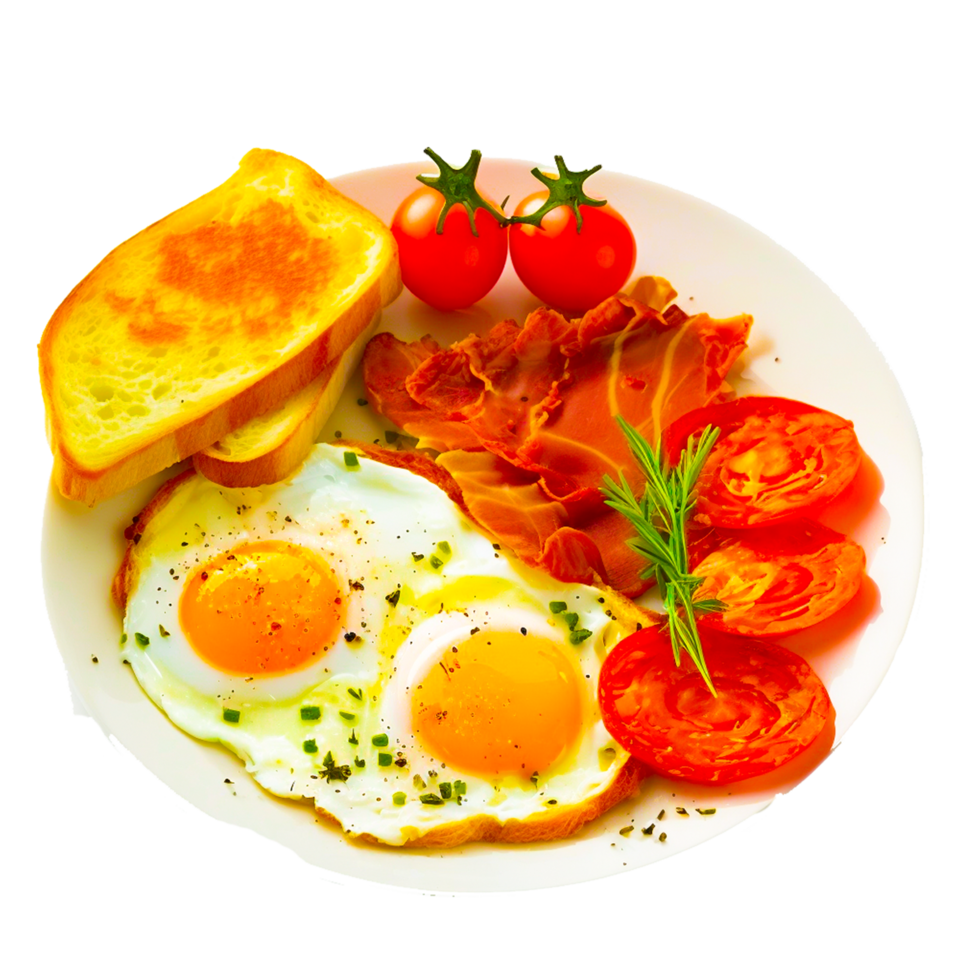 break fast with egg royalty free png