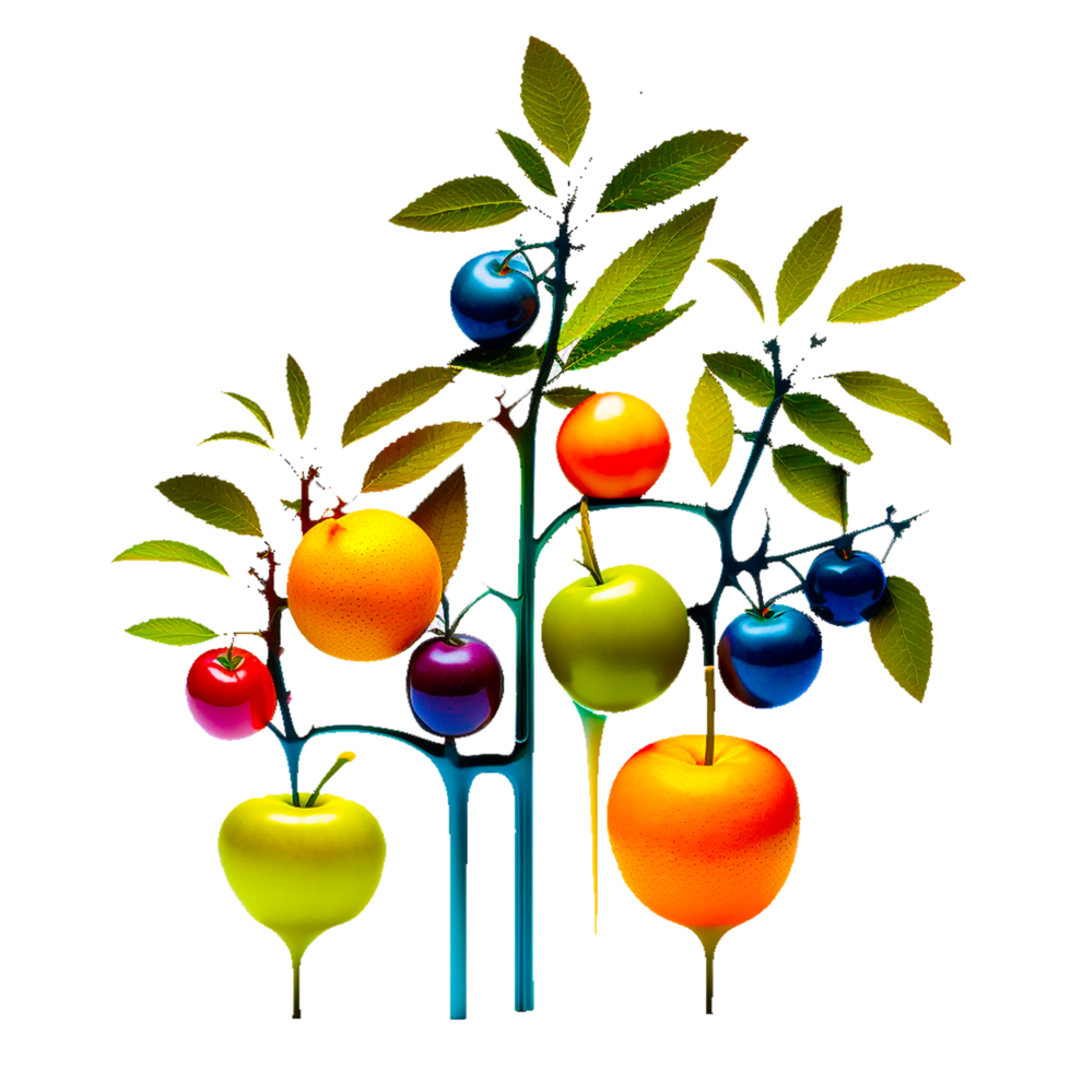 misturado fruta png transparente