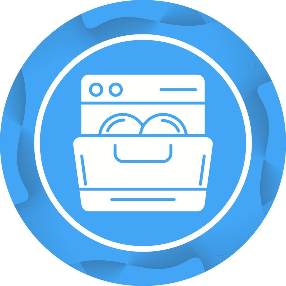 Dishwasher Vector Icon