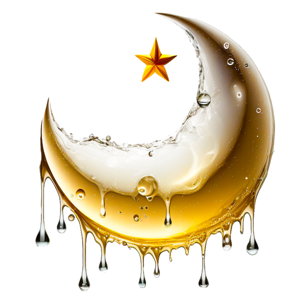 eid Mubarak Mond Illustration png