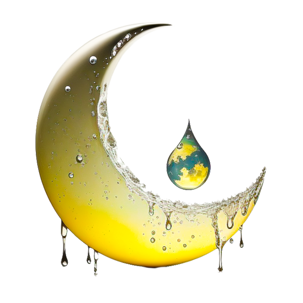 cartoon moon  illustration png