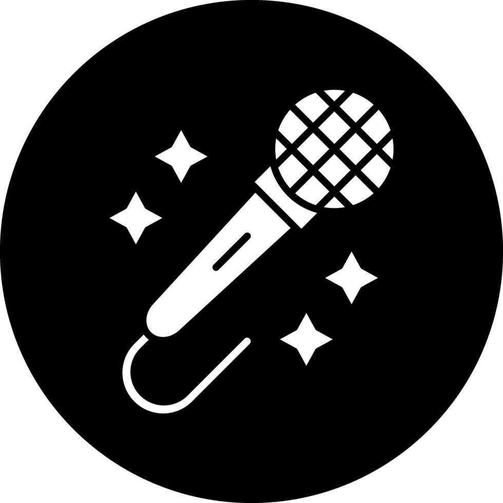 Karaoke Vector Icon Design