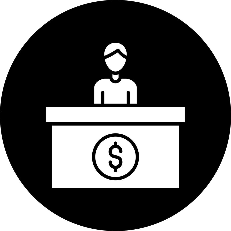Cash Counter Vector Icon Design 22984400 Vector Art at Vecteezy