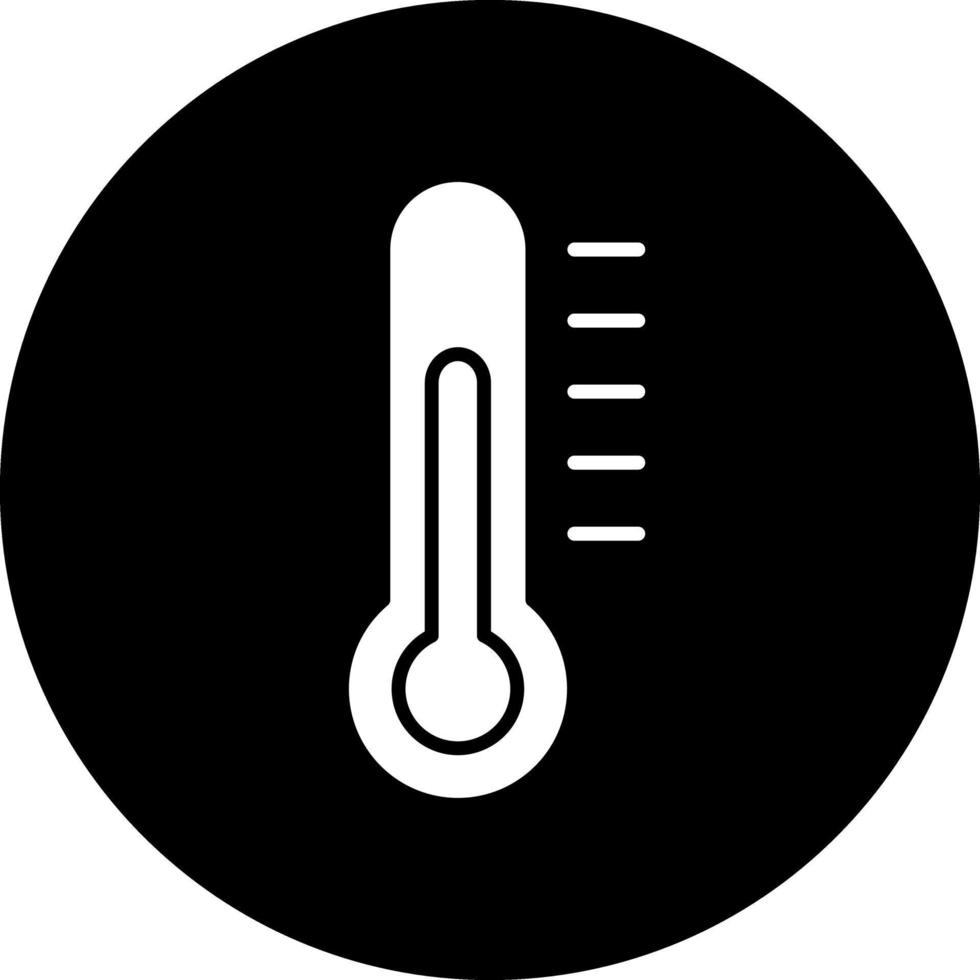 Thermometer Vector Icon Design