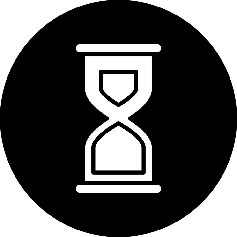 Sand Clock Vector Icon Design