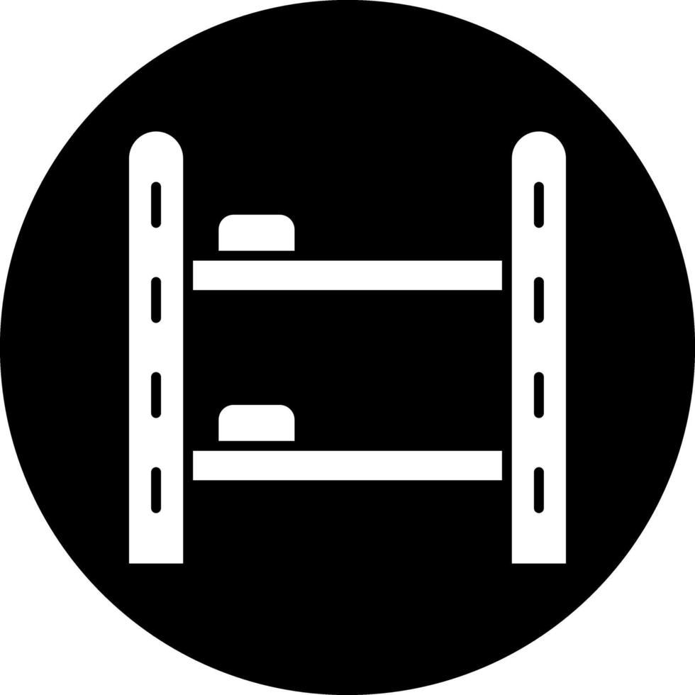 Bunk Bed Vector Icon Design