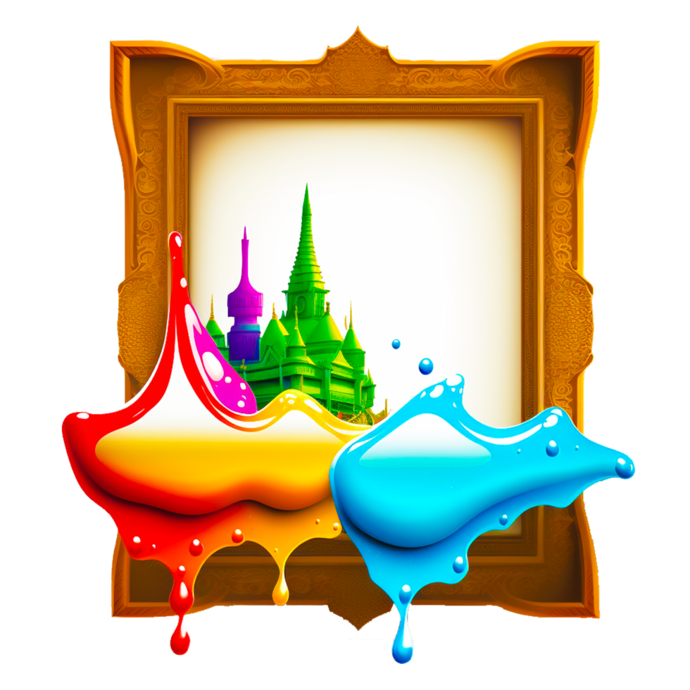 colorful frame free illustration png