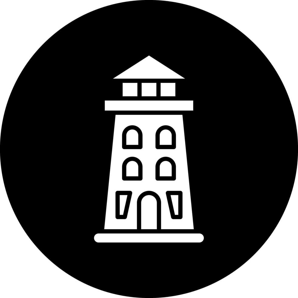 Lighthouse Vector Icon Design