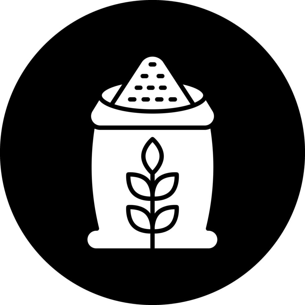 diseño de icono de vector de harina