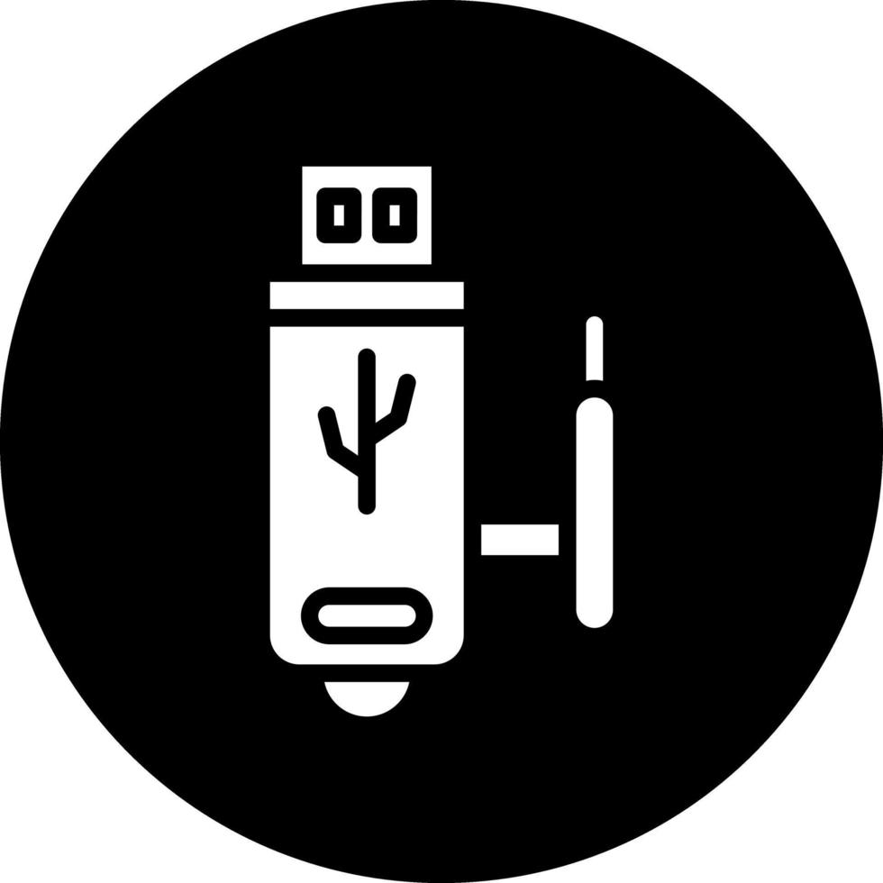 USB Wifi vector icono diseño