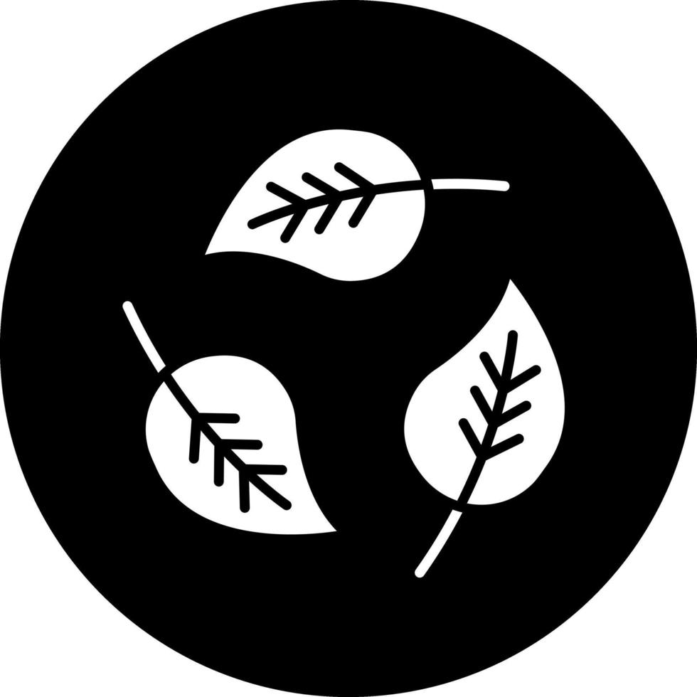 Leaf Recycle Vector Icon Design