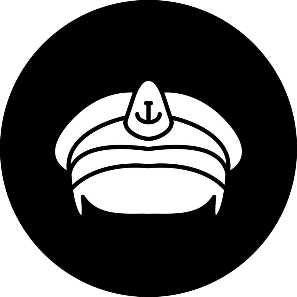 Sailor Hat Vector Icon Design