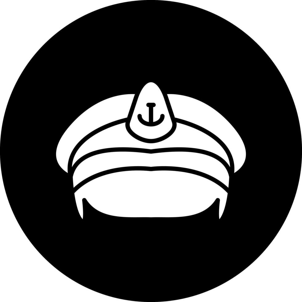 Sailor Hat Vector Icon Design