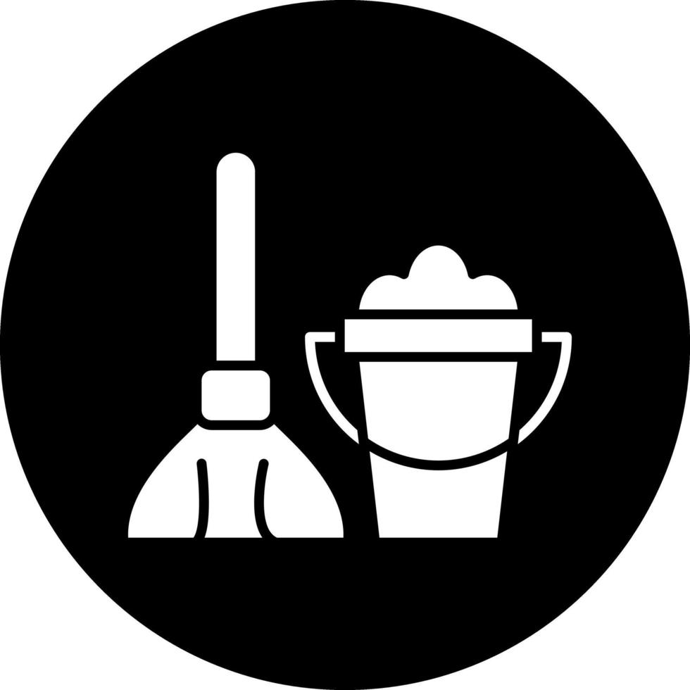 Mop Vector Icon Design