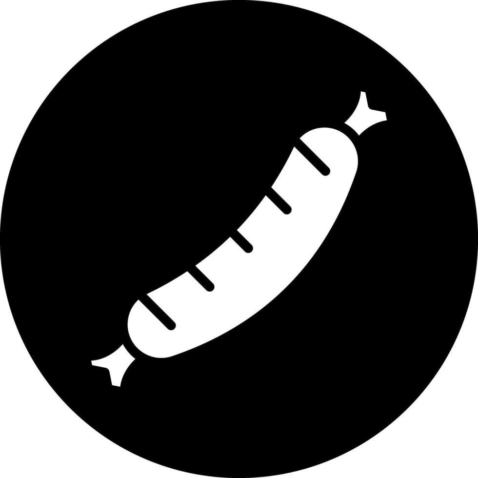 Sausage Vector Icon Design