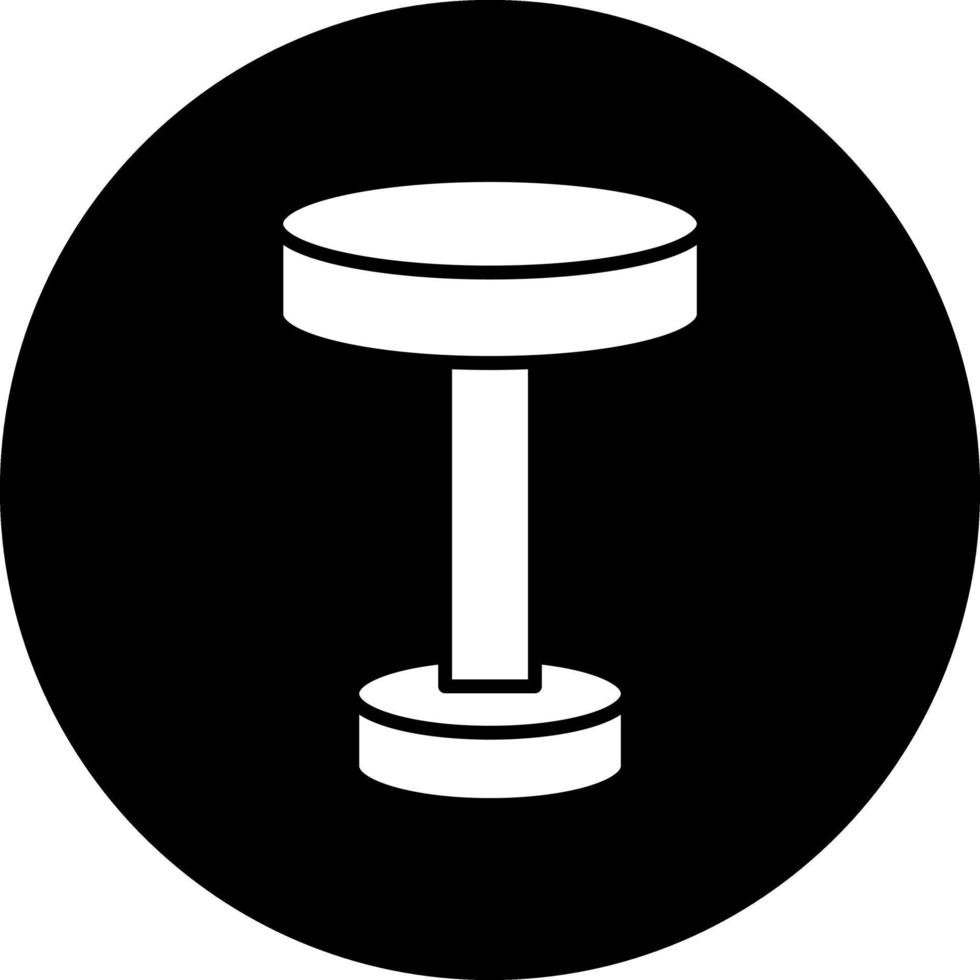 Stool Vector Icon Design