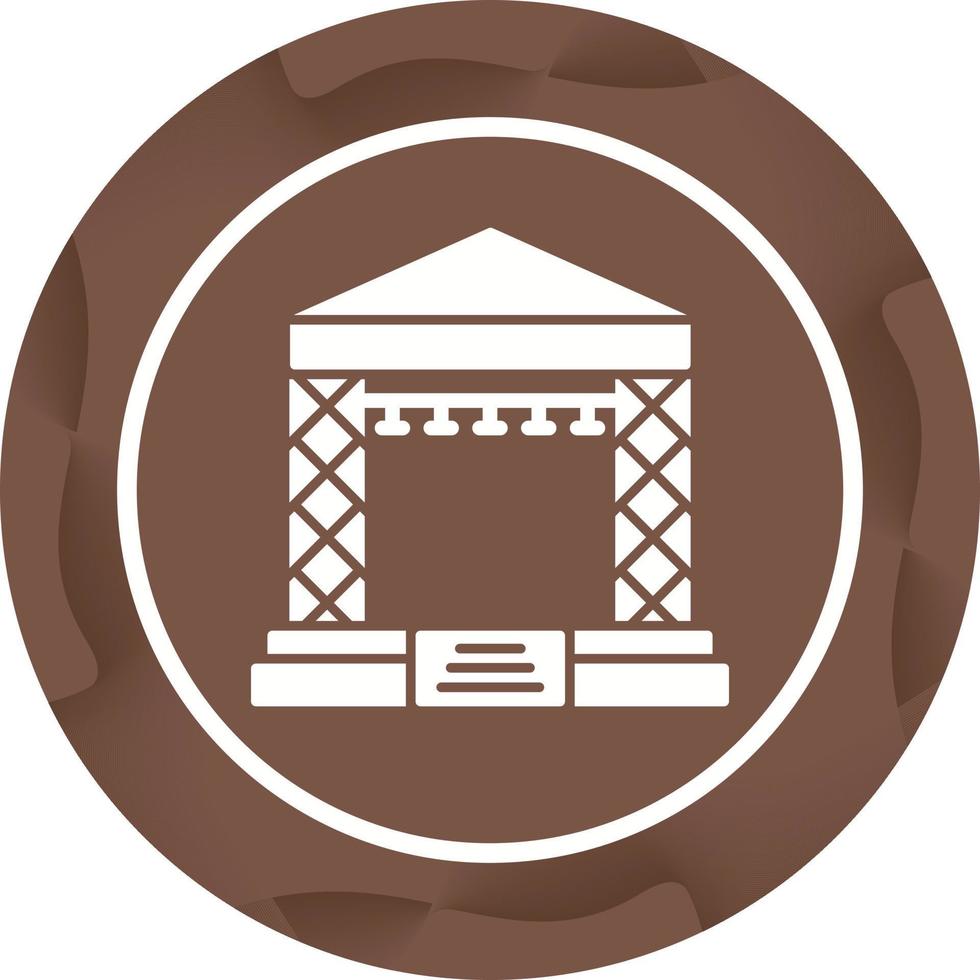 Stage Vector Icon