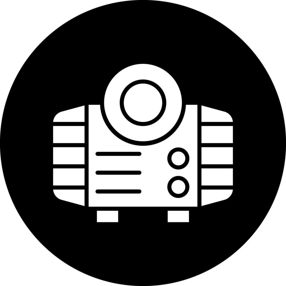 diseño de icono de vector de proyector